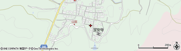 滋賀県米原市山室1194周辺の地図