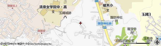 神奈川県鎌倉市植木66周辺の地図