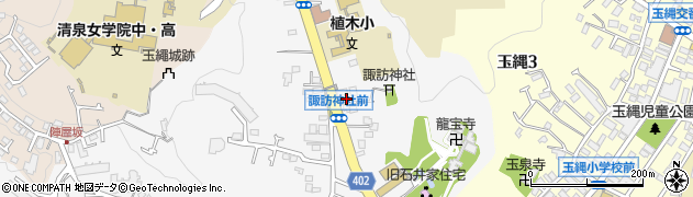 神奈川県鎌倉市植木92周辺の地図