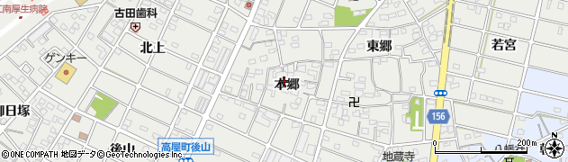 愛知県江南市勝佐町本郷103周辺の地図