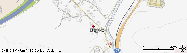 京都府綾部市上杉町横縄手周辺の地図