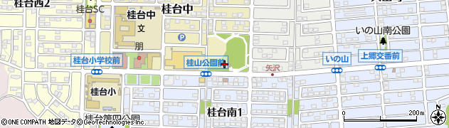 栄区役所　桂山公園こどもログハウス周辺の地図