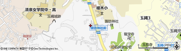 神奈川県鎌倉市植木84周辺の地図