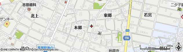 愛知県江南市勝佐町本郷131周辺の地図