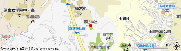神奈川県鎌倉市植木94周辺の地図