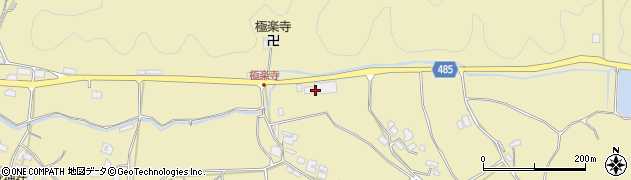 京都府綾部市白道路町（岩角）周辺の地図