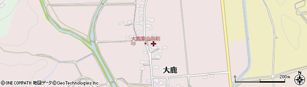 滋賀県米原市大鹿361周辺の地図