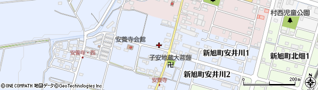 滋賀県高島市新旭町安井川77周辺の地図