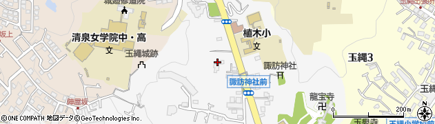 神奈川県鎌倉市植木85周辺の地図