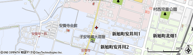 滋賀県高島市新旭町安井川53周辺の地図
