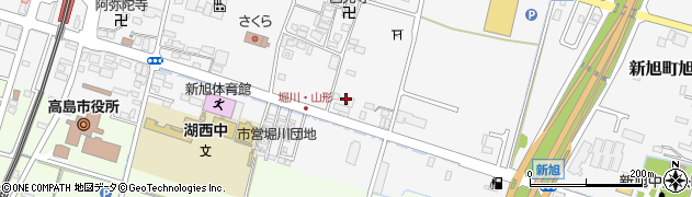 滋賀県高島市新旭町旭657周辺の地図