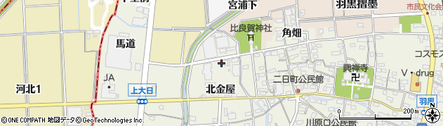 愛知県犬山市羽黒北金屋35周辺の地図