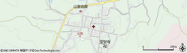 滋賀県米原市山室1321周辺の地図