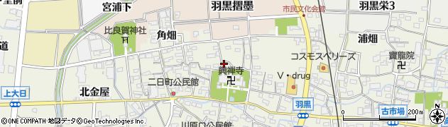 愛知県犬山市羽黒城屋敷49周辺の地図
