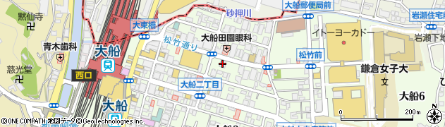 鎌倉調剤センター　薬局周辺の地図
