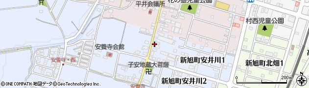 滋賀県高島市新旭町安井川54周辺の地図