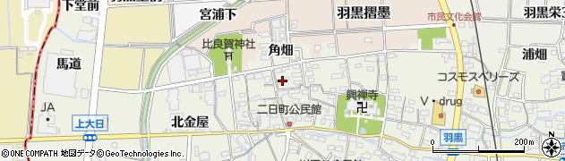 愛知県犬山市羽黒二日町46周辺の地図