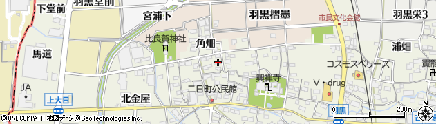 愛知県犬山市羽黒二日町51周辺の地図