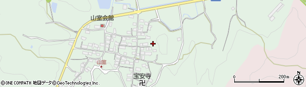 滋賀県米原市山室1306周辺の地図