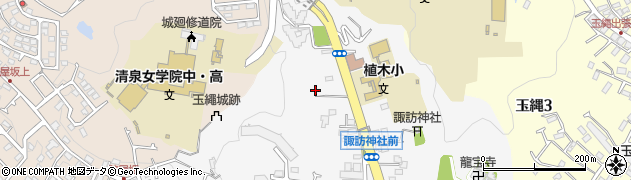 神奈川県鎌倉市植木33周辺の地図