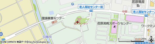 藤沢市役所　老人福祉センターやすらぎ荘周辺の地図