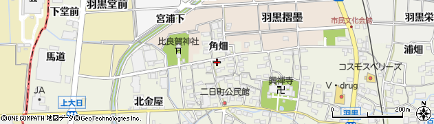 愛知県犬山市羽黒二日町48周辺の地図