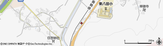 京都府綾部市上杉町（岼ケ前）周辺の地図