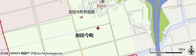 滋賀県長浜市加田今町周辺の地図
