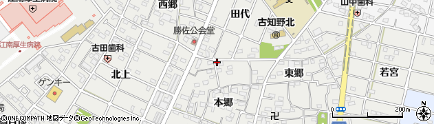 愛知県江南市勝佐町本郷66周辺の地図
