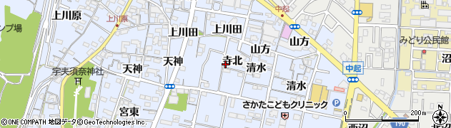 愛知県一宮市木曽川町里小牧寺北60周辺の地図