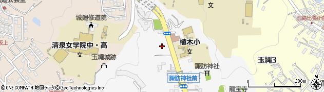 神奈川県鎌倉市植木27周辺の地図