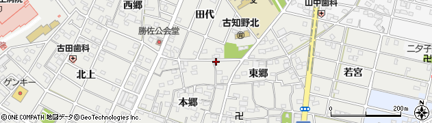 愛知県江南市勝佐町本郷73周辺の地図