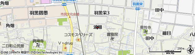 愛知県犬山市羽黒（浦畑）周辺の地図