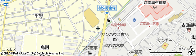 クリーニング・トイ　ピアゴ江南店周辺の地図