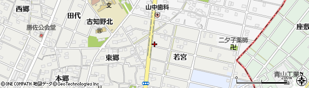 そば蔵 江南店周辺の地図
