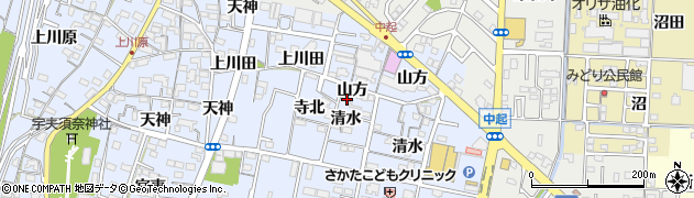 愛知県一宮市木曽川町里小牧寺北152周辺の地図