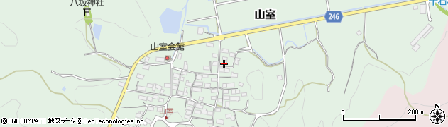 滋賀県米原市山室1359周辺の地図