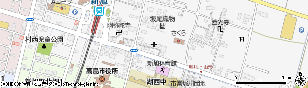 滋賀県高島市新旭町旭855周辺の地図