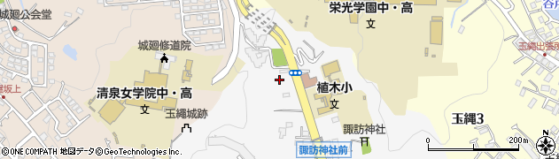 神奈川県鎌倉市植木24周辺の地図
