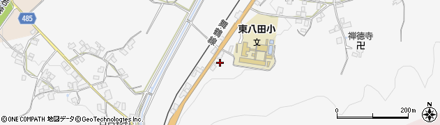 京都府綾部市上杉町（小山）周辺の地図