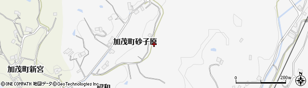 島根県雲南市加茂町砂子原1037周辺の地図