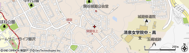 神奈川県鎌倉市城廻374周辺の地図