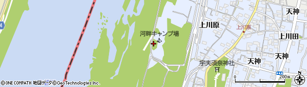 愛知県一宮市木曽川町里小牧（吹寄洲）周辺の地図
