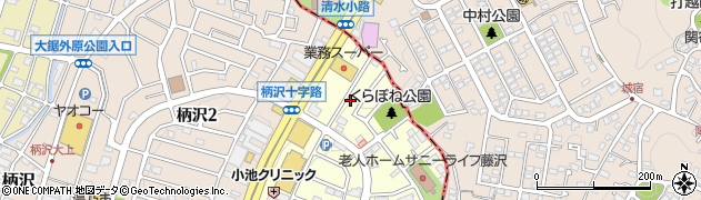 業務スーパー　ＴＡＫＥＮＯＫＯ柄沢店周辺の地図