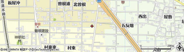 愛知県一宮市北方町北方北曽根234周辺の地図