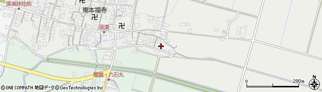滋賀県高島市新旭町深溝263周辺の地図