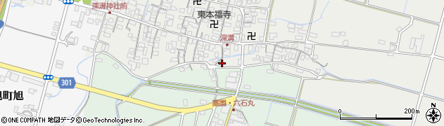 滋賀県高島市新旭町深溝934周辺の地図