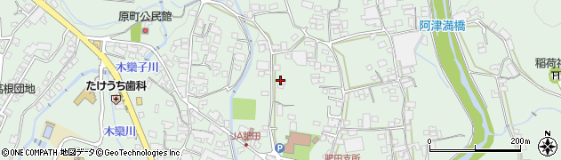 肥田自家用自動車組合周辺の地図