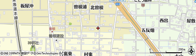 愛知県一宮市北方町北方北曽根243周辺の地図