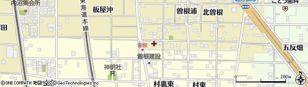 愛知県一宮市北方町北方北曽根260周辺の地図
